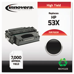 Alternative for Q7553X (53X) Laser Toner, 7000 Yield, Black