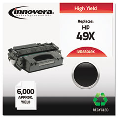 Alternative for Q5949X (49X) Laser Toner, 6000 Yield, Black