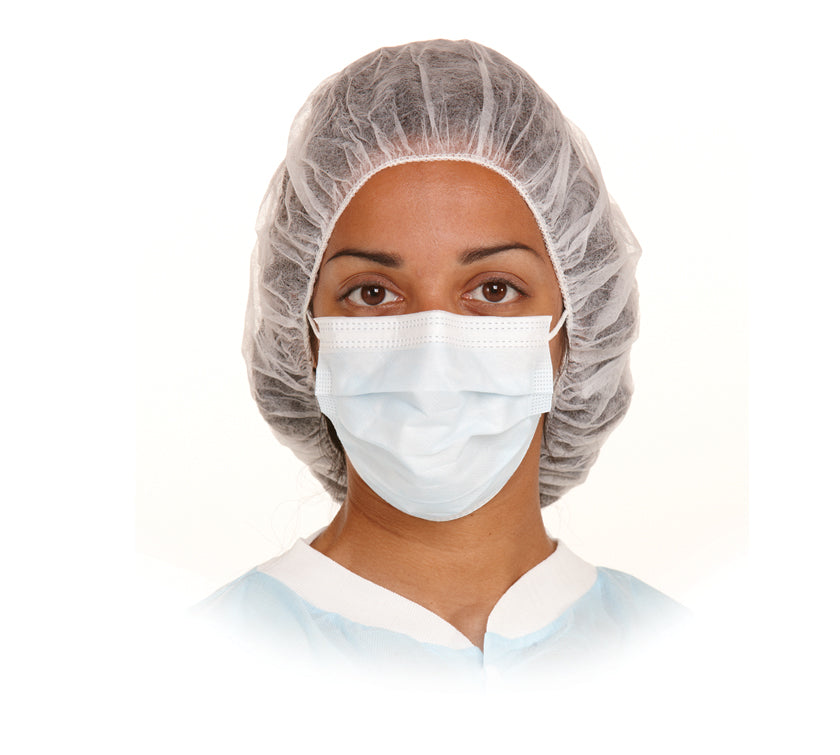 Medicom® Bouffant Caps - 21" - White