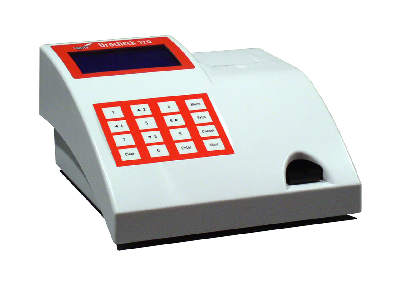 Clarity Urocheck 120 Reader “CLIA Waived” For DTG-10SG