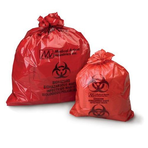 Bag: Bio 24X32 1.2Ml Red 250/Cs