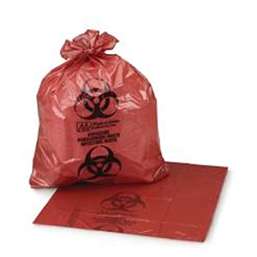 Bag: Bio 40X48 16Mic Red Pr 250/Cs