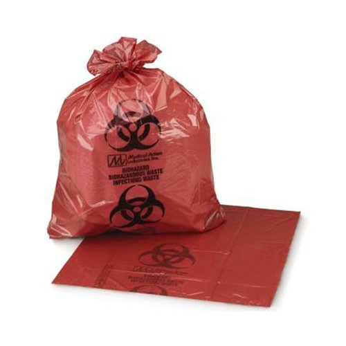 Bag: Bio 30.5X41 1.2Ml Red Pr Rl 250/Cs