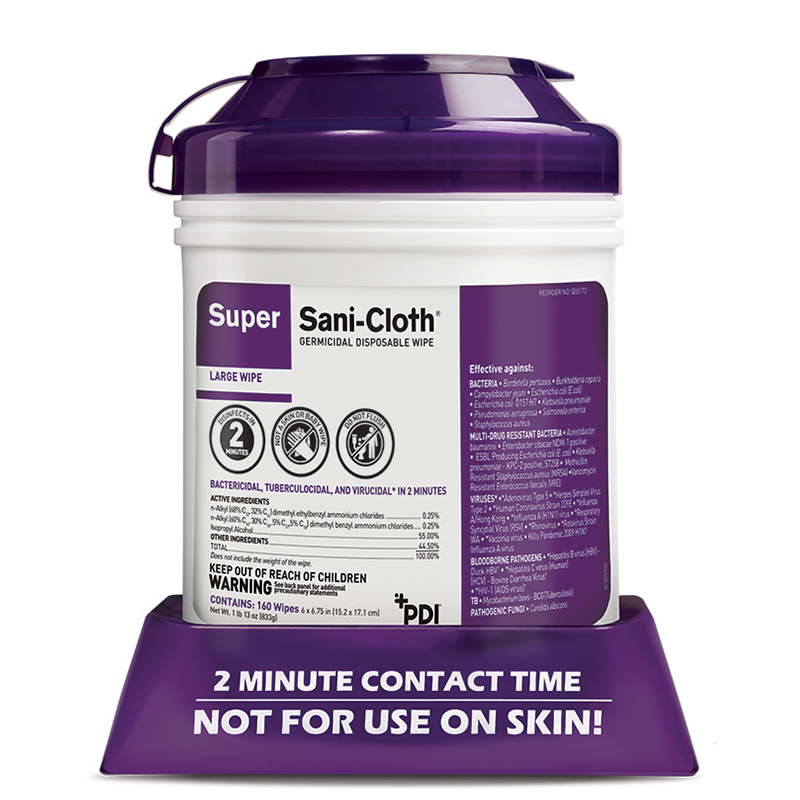 SANI CANISTER CADDY SUPER SANI CLOTH 10/CA