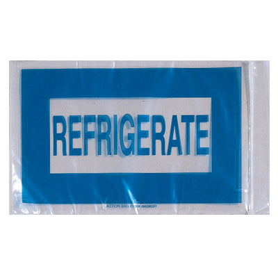 Refrigerated Meds Reclosable Bag, 9W x 12H, 2 MIL, Zip Closure