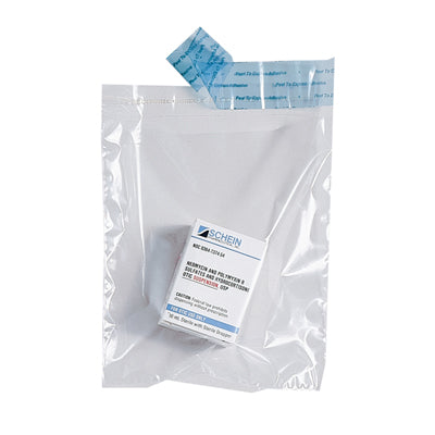 Tamper-Evident Bag, 8W x 10H, 2 MIL, Clear