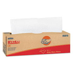 L30 Towels, POP-UP Box, 9.8 x 16.4, White, 120/Box, 6 Boxes/Carton