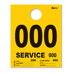 4 Part Heavy-Brite - Yellow 000-999 1000 / PK