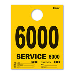 4 Part Heavy-Brite - Yellow 6000-6999 1000 / PK