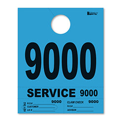 4 Part Heavy-Brite - Blue 9000-9999 1000 / PK