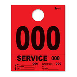4 Part Heavy-Brite - Red 000-999 1000 / PK