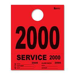 4 Part Heavy-Brite - Red 2000-2999 1000 / PK