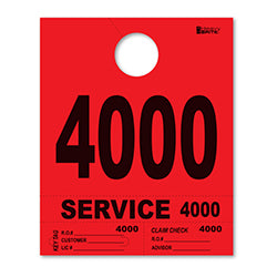 4 Part Heavy-Brite - Red 4000-4999 1000 / PK