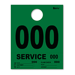 4 Part Heavy-Brite - Green 000-999 1000 / PK