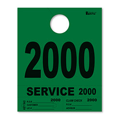4 Part Heavy-Brite - Green 2000-2999 1000 / PK