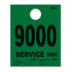 4 Part Heavy-Brite - Green 9000-9999 1000 / PK