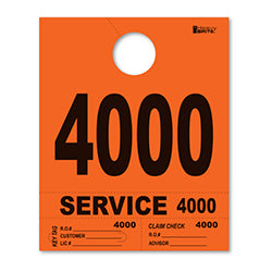 4 Part Heavy-Brite - Orange 4000-4999 1000 / PK