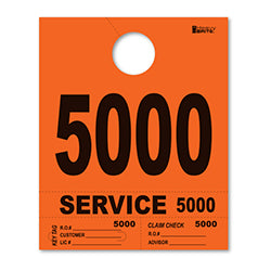 4 Part Heavy-Brite - Orange 5000-5999 1000 / PK