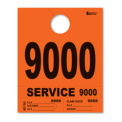 4 Part Heavy-Brite - Orange 9000-9999 1000 / PK