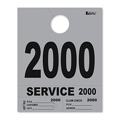 4 Part Heavy-Brite - Gray 2000-2999 1000 / PK