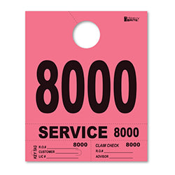 4 Part Heavy-Brite - Pink 8000-8999 1000 / PK