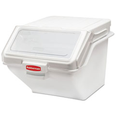 PROSAVE Shelf Ingredient Bin, 19.2 x 23.5x 16.88, White, Plastic