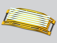 LUCAS 3 SLIM BACKPLATE GRIP TAPE 3 PACKFOR USE ONLY WITH CATALOG 11576-000088