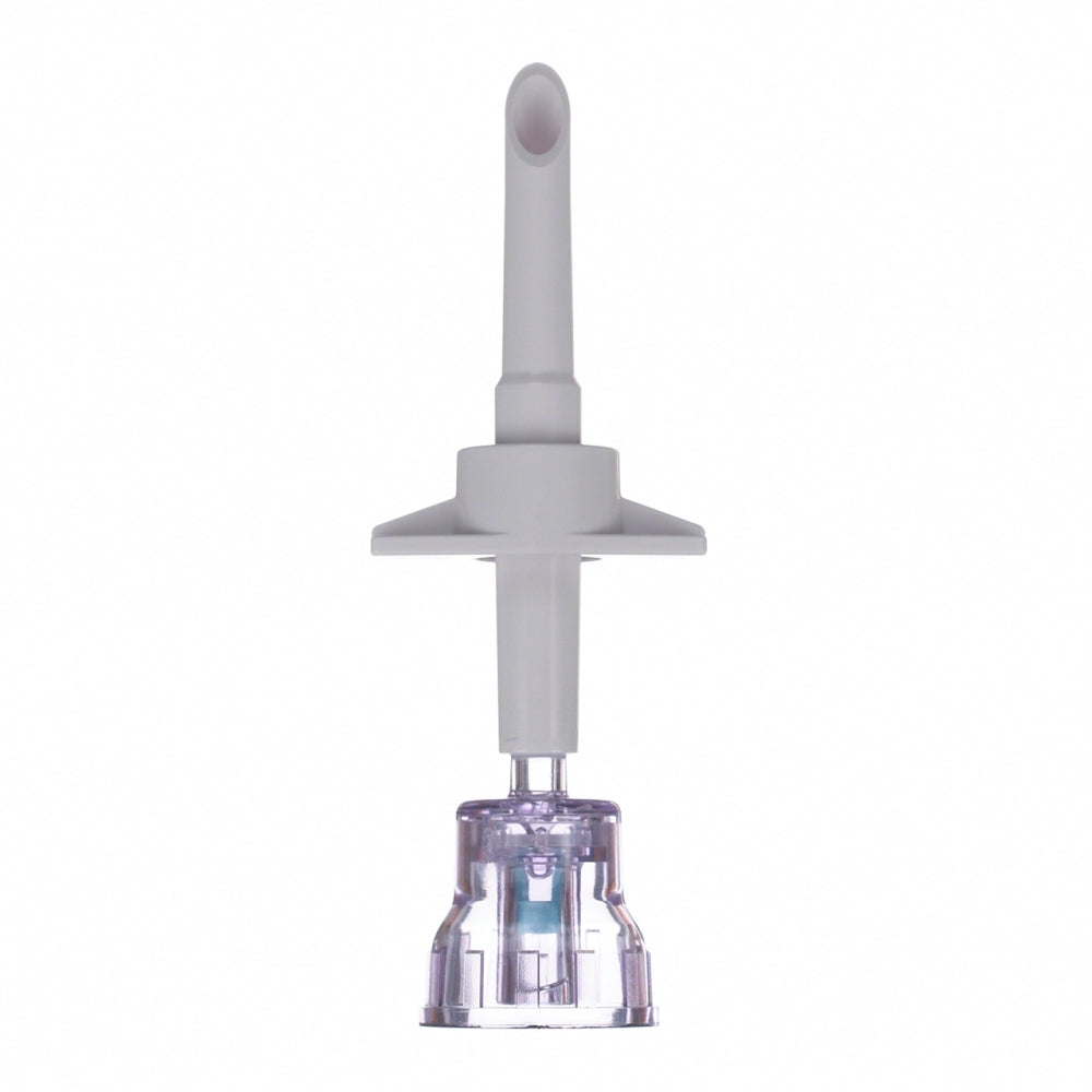 Non-Vented Dispensing Pin with SAFSITE® Valve with Luer Lock Connector