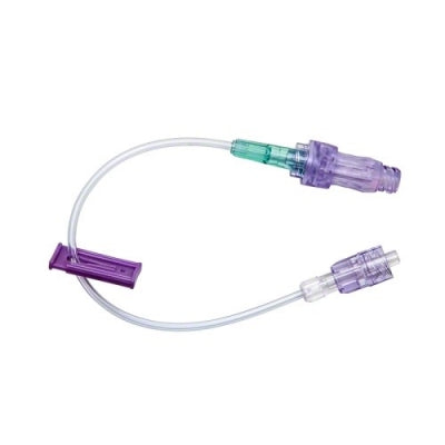 CARESITE® Needleless Connector, 8" Bonded Small Bore Extension Set