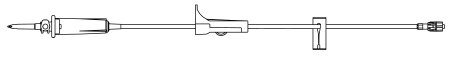 Administration Set BBraun 15 Drops / mL Drip Rate 79 Inch Tubing
