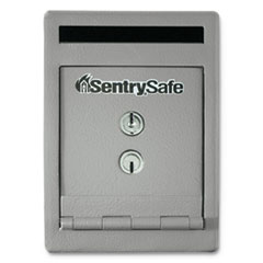 UC025K Safe, 0.23 cu ft, 6 x 12.3 x 8.5, Silver