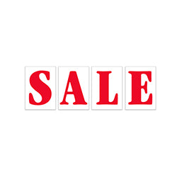 Underhood Sign Kits - Sale White 1 / PK