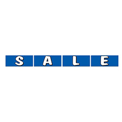 Windshield Banner - S A L E Kit (4-pcs) - Blue - Qty. 1 1 / PK