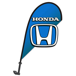 3D Clip on Paddle Flag - Honda - Qty. 1 1 / PK