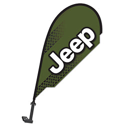3D Clip on Paddle Flag - Jeep - Qty. 1 1 / PK