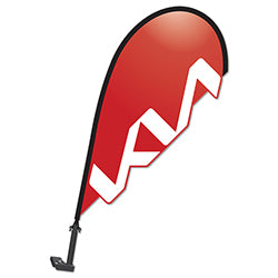 3D Clip on Paddle Flag - KIA - Qty. 1 1 / PK
