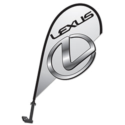 3D Clip on Paddle Flag - Lexus - Qty. 1 1 / PK