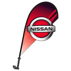 3D Clip on Paddle Flag - Nissan - Qty. 1 1 / PK