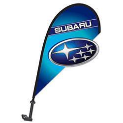3D Clip on Paddle Flag - Subaru - Qty. 1 1 / PK
