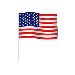 Antenna Flag - Supreme Cloth - American Flag 12 / PK