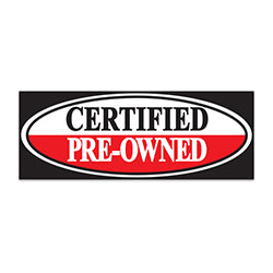 Banner - 12' x 4 1/2 - Certified Pre-Owned - Qty. 1 1 / PK