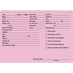 Heavy Duty Deal Jacket, Printed - SA1221-HD-PINK 500 / BX