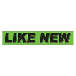 Flourescent Green & Black Slogan - Like New 12 / PK