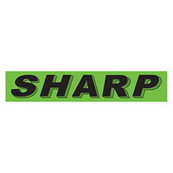 Flourescent Green & Black Slogan - Sharp 12 / PK