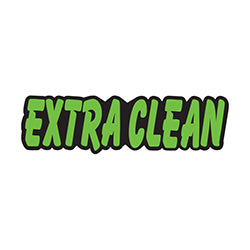 Green & Black Die Cut Slogan - Extra Clean - Qty. 12 12 / PK