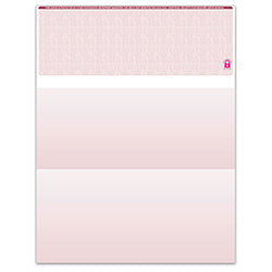 Check Burgundy - Check on Top - Qty. 500 per Pack 500 / PK