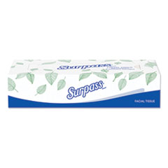 Facial Tissue for Business, 2-Ply, White,125 Sheets/Box, 60 Boxes/Carton