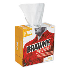 Medium Weight HEF Shop Towels, 9 1/8 x 16 1/2, 100/Box, 5 Boxes/Carton