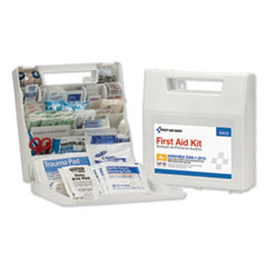 ANSI Class A+ First Aid Kit for 50 People, 183 Pieces, Plastic Case