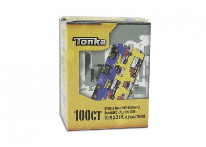 Hasbro Adhesive Bandages - Tonka Bandage 3/4" x 3" Asst.